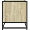 TV staliukas Televizoriaus spintelė, ąžuolo, 91x40x46cm, mediena ir metalas
