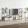 TV staliukas Televizoriaus spintelė, ąžuolo, 206,5x28,5x95cm, mediena