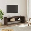 TV staliukas Televizoriaus spintelė, ąžuolo, 120x40x40cm, apdirbta mediena