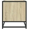 TV staliukas Televizoriaus spintelė, ąžuolo, 120,5x40x46cm, mediena/metalas