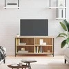 TV staliukas Televizoriaus spintelė, ąžuolo, 100x40x50cm, apdirbta mediena