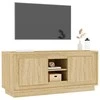 TV staliukas Televizoriaus spintelė, ąžuolo, 102x35x45cm, apdirbta mediena
