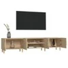 TV staliukas Televizoriaus spintelė, ąžuolo, 180x31,5x40cm, apdirbta mediena