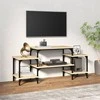 TV staliukas Televizoriaus spintelė, ąžuolo, 117x35x52cm, apdirbta mediena