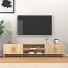 TV staliukas Televizoriaus spintelė, ąžuolo, 180x31,5x40cm, apdirbta mediena