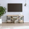 TV staliukas Televizoriaus spintelė, ąžuolo, 102x35x45,5cm, apdirbta mediena