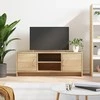 TV staliukas Televizoriaus spintelė, ąžuolo, 102x30x37,5cm, apdirbta mediena