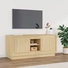 TV staliukas Televizoriaus spintelė, ąžuolo, 102x35x45cm, apdirbta mediena