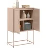 TV staliukas Televizoriaus spintelė, balta, 100,5x39x60,5cm, plienas