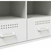 TV staliukas Televizoriaus spintelė, balta, 100,5x39x50,5cm, plienas
