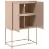 TV staliukas Televizoriaus spintelė, balta, 100,5x39x60,5cm, plienas