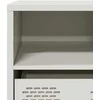 TV staliukas Televizoriaus spintelė, balta, 101,5x39x43,5cm, plienas