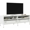TV staliukas Televizoriaus spintelė, balta, 135x39x43,5cm, plienas