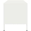 TV staliukas Televizoriaus spintelė, balta, 101,5x39x43,5cm, plienas