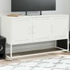 TV staliukas Televizoriaus spintelė, balta, 100,5x39x60,5cm, plienas