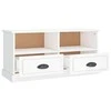 TV staliukas Televizoriaus spintelė, balta, 93x35,5x45cm, mediena, blizgi