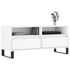 TV staliukas Televizoriaus spintelė, balta, 100x34,5x44,5cm, mediena