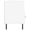 TV staliukas Televizoriaus spintelė, balta, 102x36x50cm, apdirbta mediena