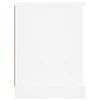 TV staliukas Televizoriaus spintelė, balta, 73x35,5x47,5cm, apdirbta mediena