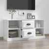 TV staliukas Televizoriaus spintelė, balta, 99,5x35,5x48cm, apdirbta mediena