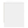 TV staliukas Televizoriaus spintelė, balta, 102x30x37,5cm, apdirbta mediena