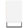 TV staliukas Televizoriaus spintelė, balta, 69,5x30x50cm, apdirbta mediena