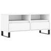 TV staliukas Televizoriaus spintelė, balta, 100x34,5x44,5cm, mediena