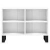 TV staliukas Televizoriaus spintelė, balta, 69,5x30x50cm, apdirbta mediena