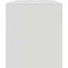 TV staliukas Televizoriaus spintelė, baltos spalvos, 99x39x44cm, plienas