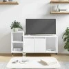 TV staliukas Televizoriaus spintelė, baltos spalvos, 100x35x55cm, mediena