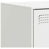 TV staliukas Televizoriaus spintelė, baltos spalvos, 99x39x44cm, plienas