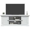 TV staliukas Televizoriaus spintelė, baltos spalvos, 110x30x41cm, mediena