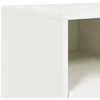 TV staliukas Televizoriaus spintelė, baltos spalvos, 68x39x43,5cm, plienas