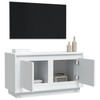 TV staliukas Televizoriaus spintelė, baltos spalvos, 80x35x45cm, mediena