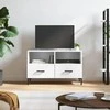 TV staliukas Televizoriaus spintelė, baltos spalvos, 80x36x50cm, mediena