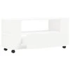 TV staliukas Televizoriaus spintelė, baltos spalvos, 102x34,5x43cm, mediena