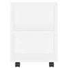 TV staliukas Televizoriaus spintelė, baltos spalvos, 102x34,5x43cm, mediena