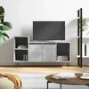 TV staliukas Televizoriaus spintelė, betono pilka, 100x35x55cm, mediena