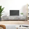 TV staliukas Televizoriaus spintelė, betono pilka, 150x36x30cm, mediena