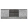 TV staliukas Televizoriaus spintelė, betono pilka, 102x30x37,5cm, mediena