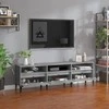 TV staliukas Televizoriaus spintelė, betono pilka, 150x30x44,5cm, mediena