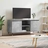 TV staliukas Televizoriaus spintelė, betono pilka, 104x35x50cm, mediena