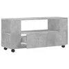 TV staliukas Televizoriaus spintelė, betono pilka, 102x34,5x43cm, mediena