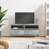 TV staliukas Televizoriaus spintelė, betono pilka, 100x34,5x44,5cm, mediena