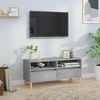 TV staliukas Televizoriaus spintelė, betono pilka, 100x34,5x44,5cm, mediena
