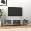 TV staliukas Televizoriaus spintelė, betono pilka, 180x31,5x40cm, mediena