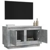 TV staliukas Televizoriaus spintelė, betono pilka, 80x35x45cm, mediena