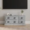 TV staliukas Televizoriaus spintelė, betono pilka, 100x35,5x45cm, mediena