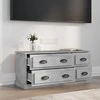 TV staliukas Televizoriaus spintelė, betono pilka, 100x35,5x45cm, mediena