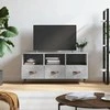 TV staliukas Televizoriaus spintelė, betono pilka, 102x36x50cm, mediena
